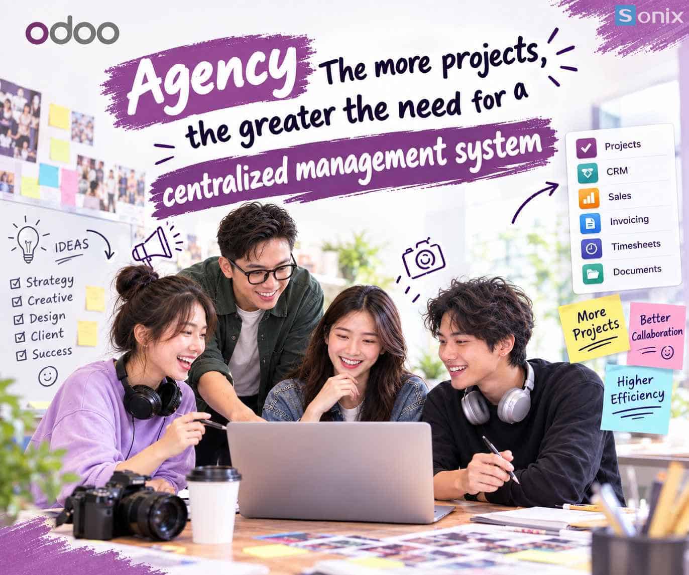 Agency The more projects the greater the need for a centralized management system
