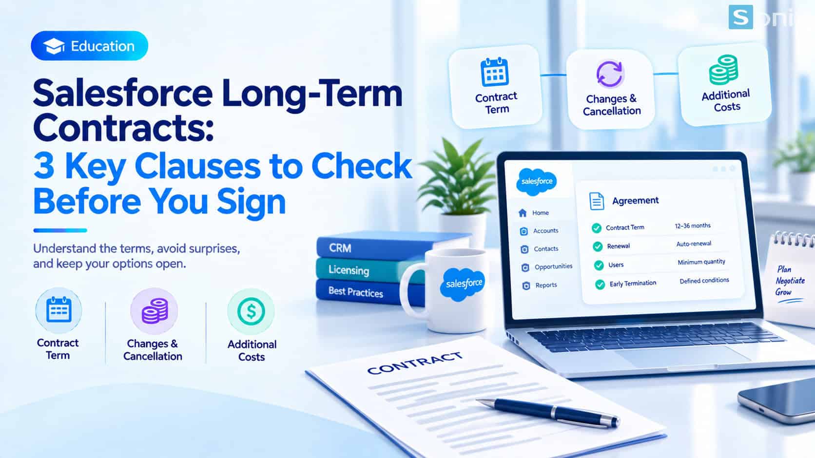 Salesforce long-term contracts: the commitment terms worth reading carefully before signing